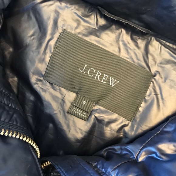JCrew Shiny Quilted Field Puffer Vest - Picture 5 of 8
